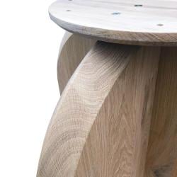 Eiken houten tafel onderstel 72 cm bij 72 cm en hoogte 74 cm