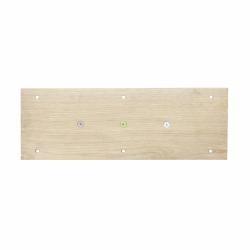 Wang met facet salon poot 44 bij 8cm hoogte 40 cm - 2 stuks 