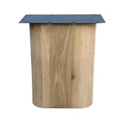 Wang eiken hout 50 bij 21 cm en hoogte 73,5cm - 2 stuks