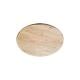 Salon tafelblad rond, diameter 60 cm en dikte 4 cm massief duurzaam elmwood