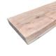 Wandplank acacia 100 bij 30 cm van 4 cm dik massief acacia hardhout met boomstamrand