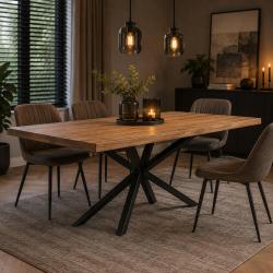 Stalen matrix zwart spinpoot 180 bij 70 cm en hoogte 72 cm (6 x 6 cm) Stalen matrix zwart spinpoot 180 bij 70 cm en hoogte 72 cm (6 x 6 cm)